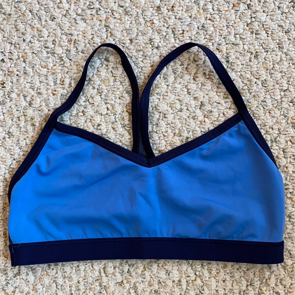 Aerie, Size L, blue sports bra